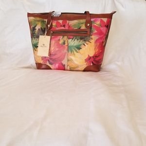 Patricia nash viotti spring multi straw tote